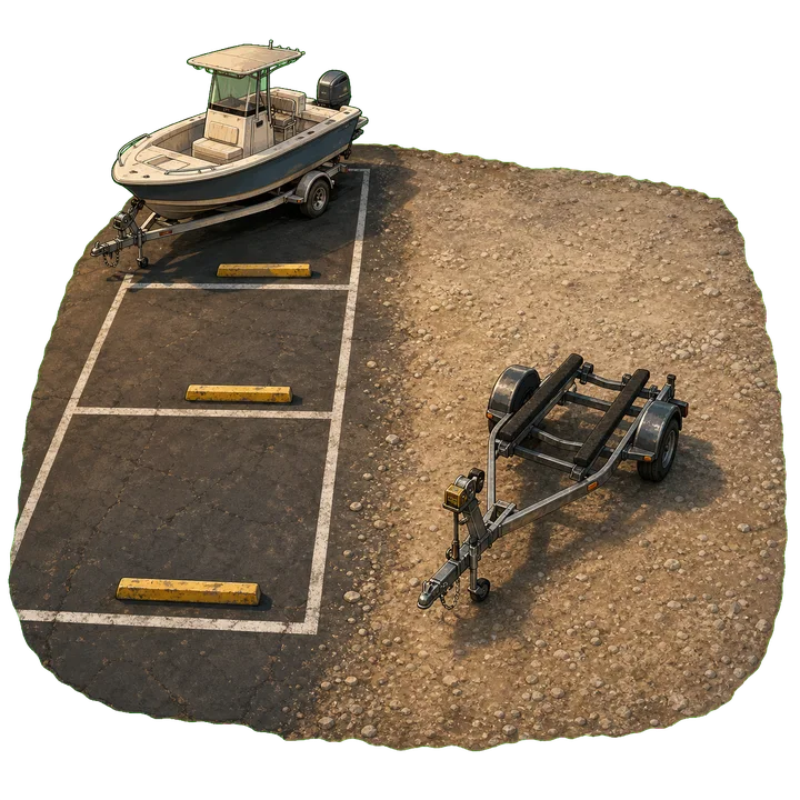 Open and designated facility layouts
